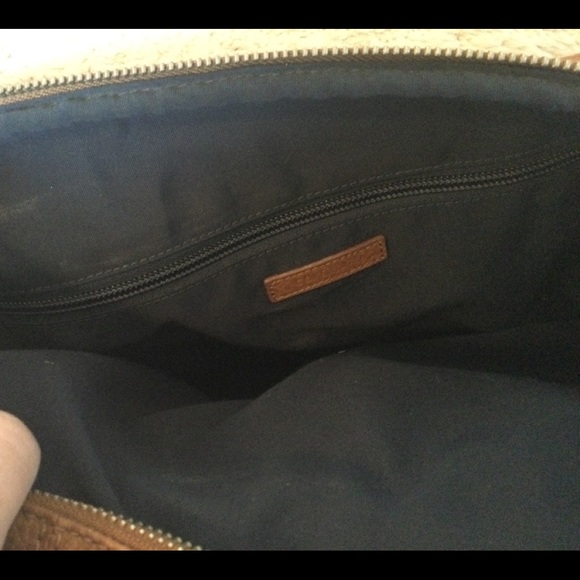Cole Haan leather bag briefcase - Picture 5 of 7